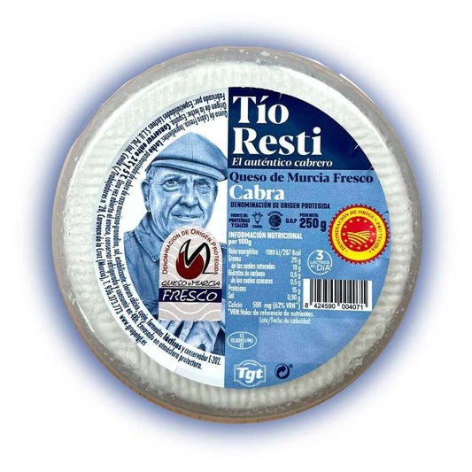 Cuña Queso Fresco Cabra 100% (350-400g)