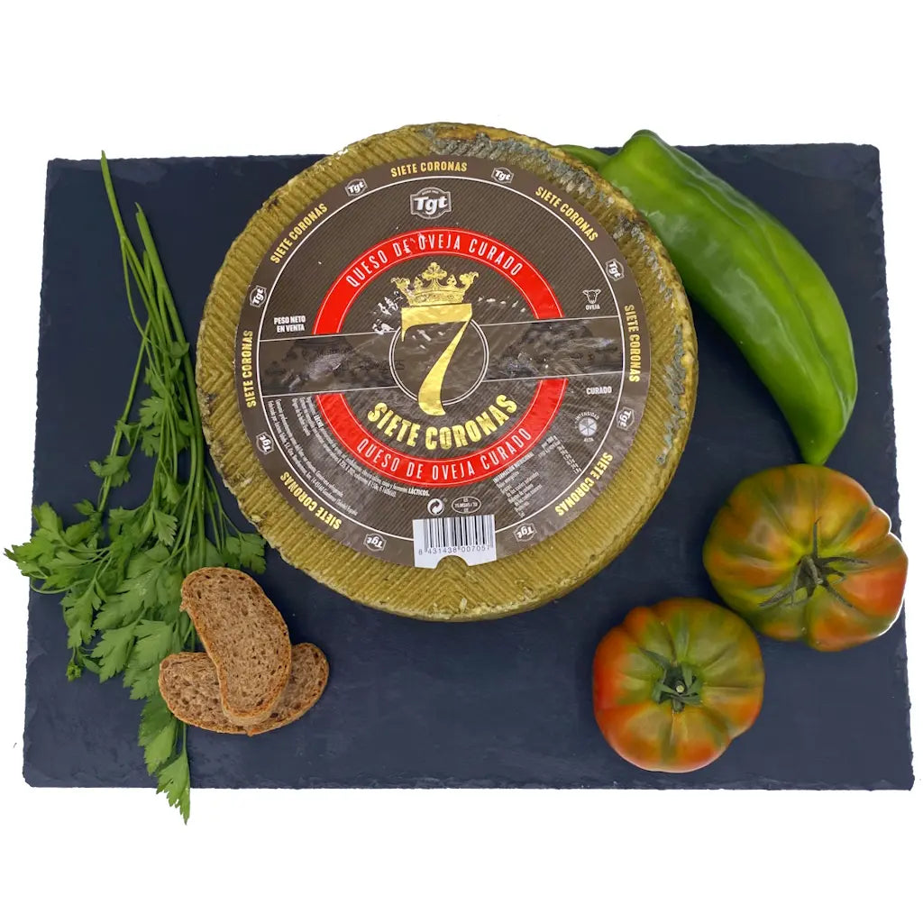 Cuña 7 Coronas Curado Oveja (350G)