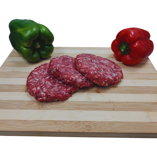 Hamburguesas de Angus/vaca madurada-(2 unds de 150Gr. Por Ud.)
